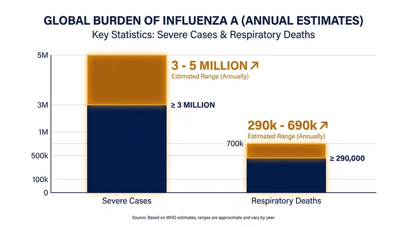 Influenza A remains a master of immune evasion, driving millions of severe infections globally each year.
