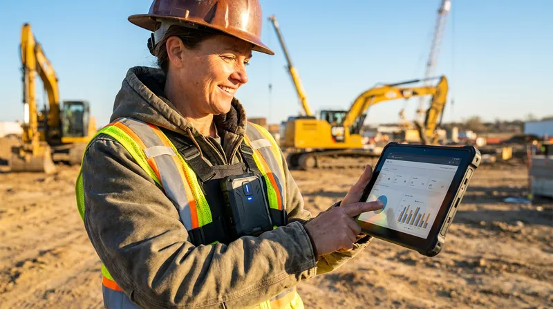 The industry is increasingly deploying AI-powered wearables to monitor worker fatigue and prevent injuries.