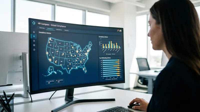 Following 2026 IRS guidance, companies are deploying advanced HR software to track the physical work locations of distributed teams.