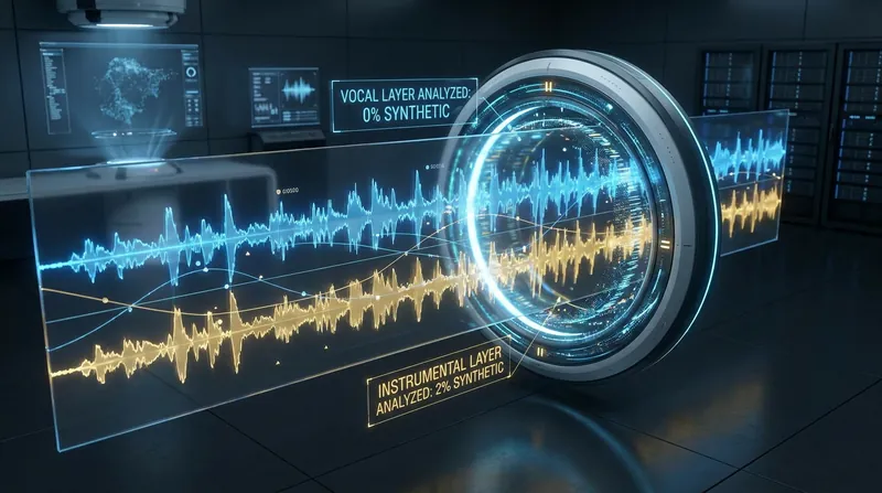 New detection APIs analyze vocals and instrumentals separately to avoid penalizing human artists who use AI for subtle mixing.