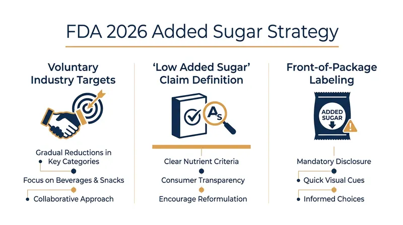 The FDA's multi-pronged approach relies on market incentives rather than outright bans.