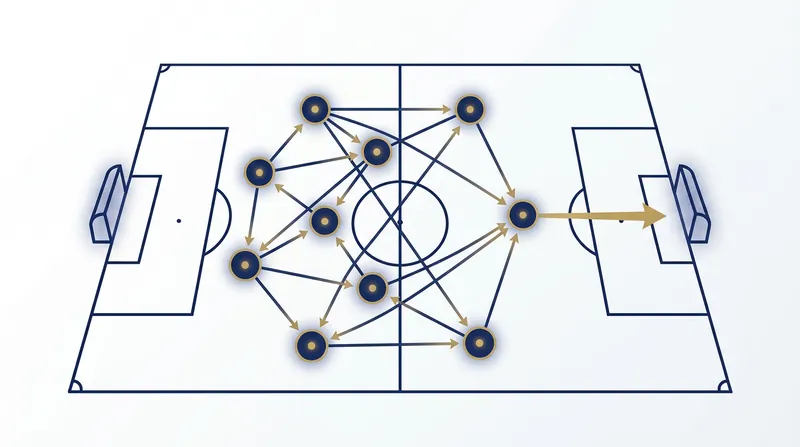 France's third goal featured a 17-pass sequence that involved every player on the pitch.