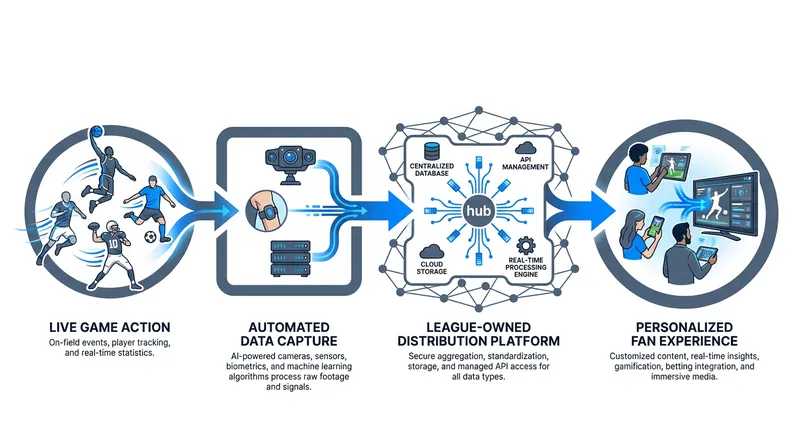 By owning the data pipeline, leagues can build unified fan profiles and deliver highly personalized digital experiences.