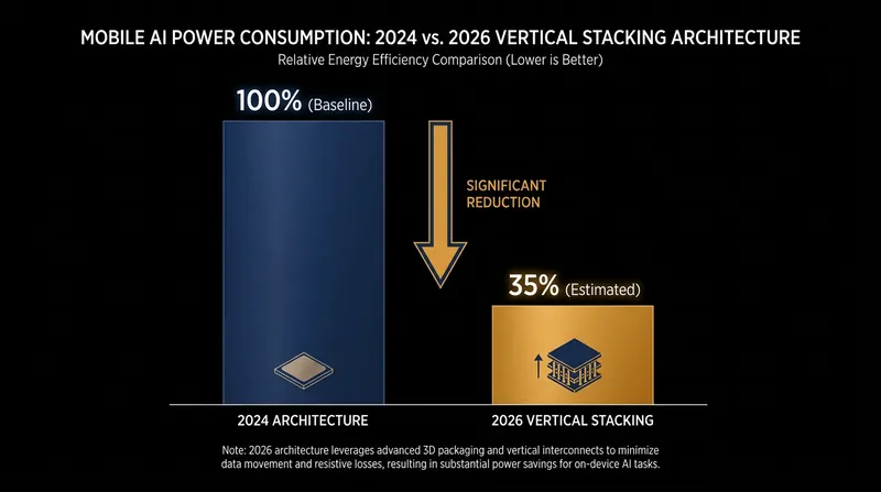 Qualcomm estimates a 40 percent reduction in power consumption for sustained AI workloads.