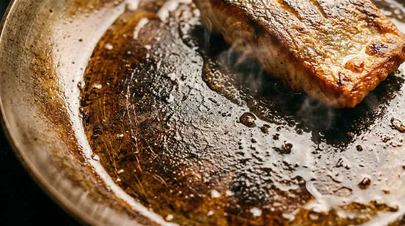 When properly seasoned, carbon steel develops a natural, renewable nonstick patina.