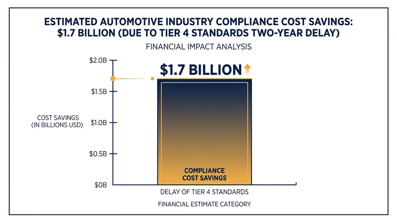 The two-year extension of Tier 3 standards is expected to save the automotive industry nearly $1.7 billion in near-term engineering costs.