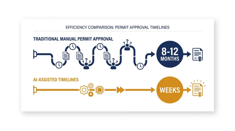 AI pre-screening tools are drastically reducing the time it takes to approve residential and commercial building permits.