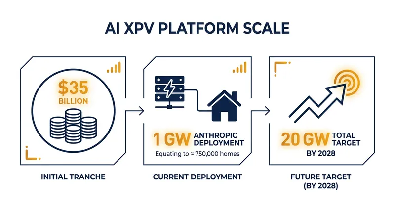 The scale of the Broadcom, Apollo, and Blackstone financing platform.