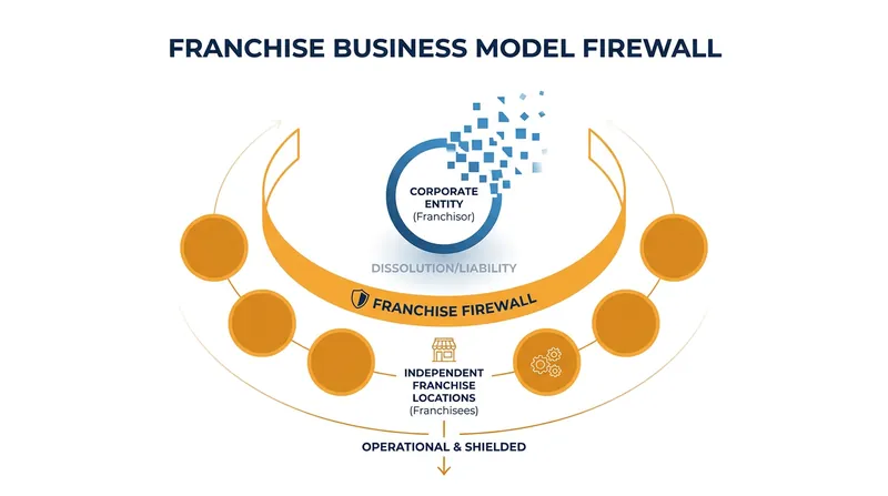 How independent franchise agreements protect local operators from corporate-level bankruptcy.