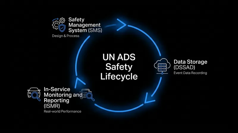 The regulation mandates continuous oversight, requiring vehicles to record data and report real-world performance back to regulators.