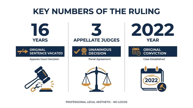 Key figures from the appellate court's unanimous decision.