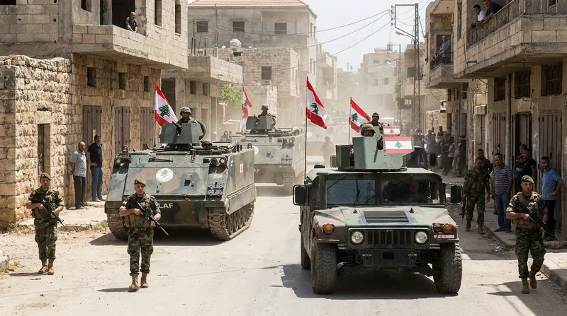 The Lebanese Armed Forces face the daunting task of enforcing exclusive state control in the designated pilot zones.