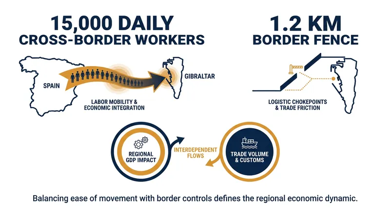 The treaty aims to protect the 15,000 workers who cross the border daily.