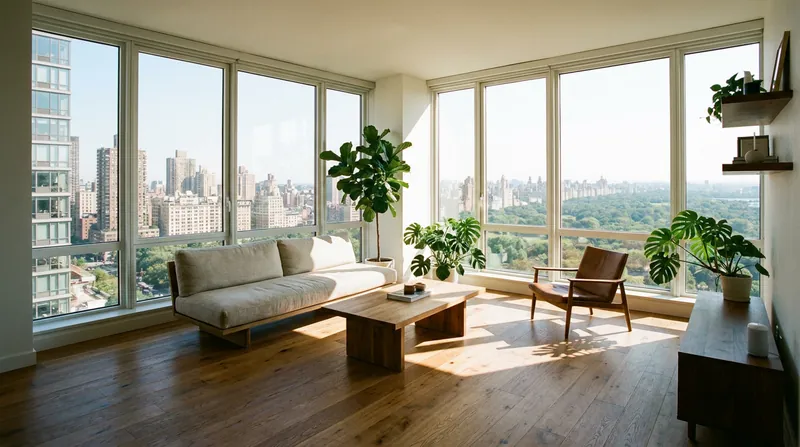 Because single-stair buildings do not require a central hallway, apartments can span the width of the building, allowing for cross-ventilation and multi-directional light.
