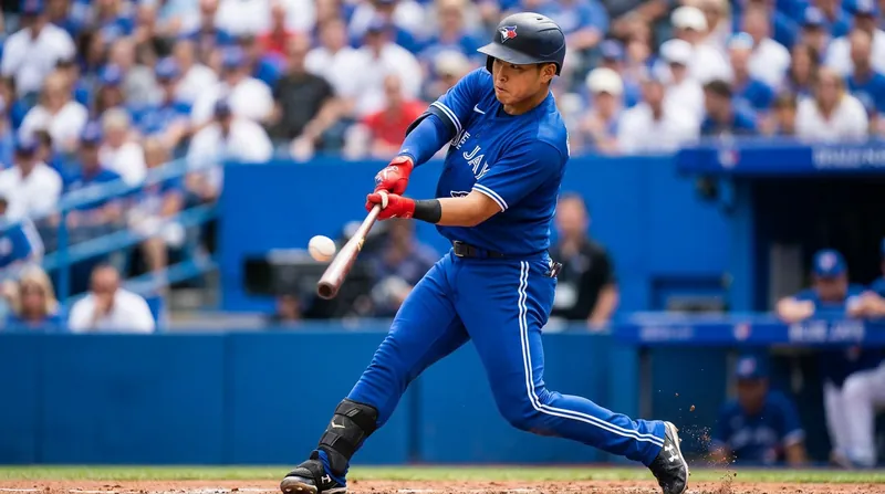 Rookie Kazuma Okamoto has been the primary power source for the Blue Jays this season.