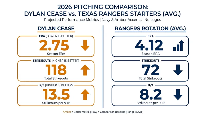 Dylan Cease's dominant 2026 metrics give Toronto a distinct pitching advantage.
