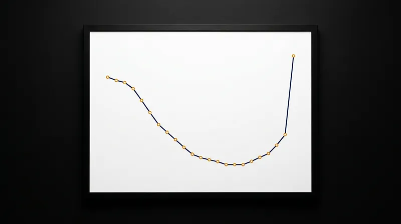 The dramatic dip in goals during the 'Defensive Ice Age' (1990-2014) before the recent attacking renaissance.