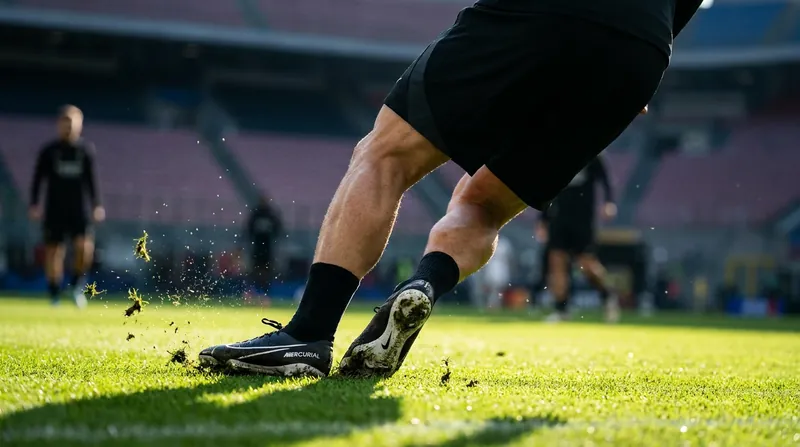 Kulusevski has shared footage of himself moving freely and executing sharp changes of direction.