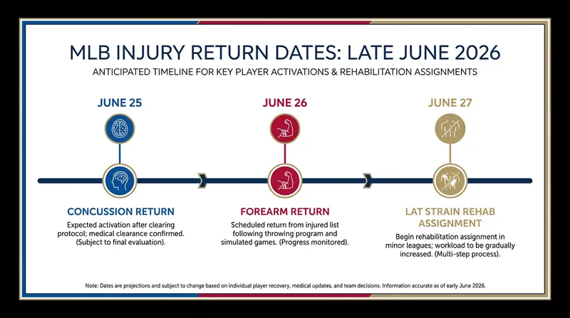 Late June has seen a flurry of crucial injury activations across Major League Baseball.