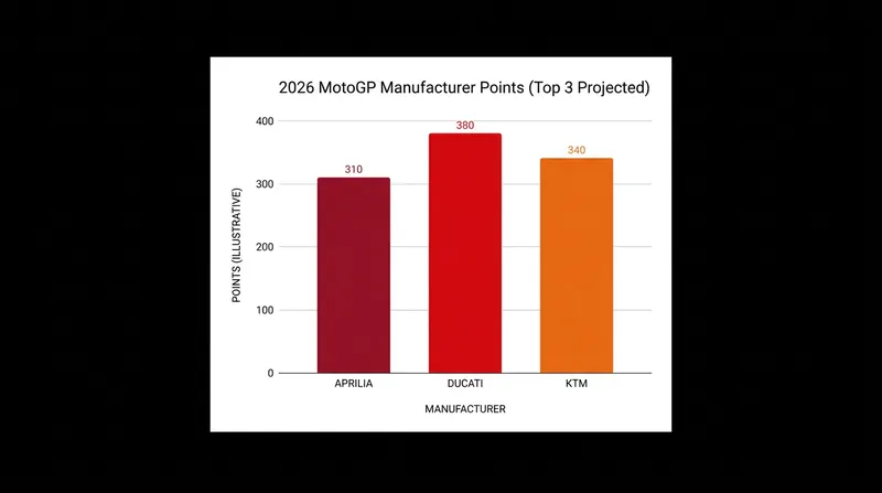 Aprilia's mechanical advancements have allowed them to overtake Ducati in the 2026 development race.