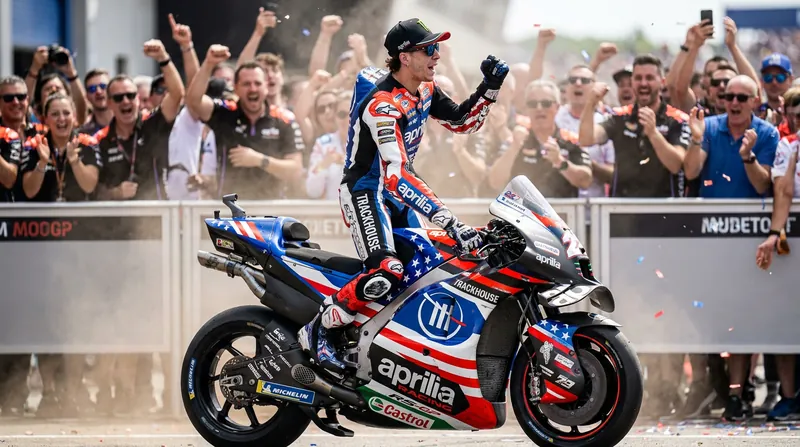 Raul Fernandez secured a historic Sprint victory for Trackhouse Racing at Assen.