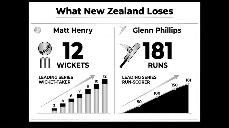 New Zealand will be without their leading run-scorer and wicket-taker for the Trent Bridge decider.
