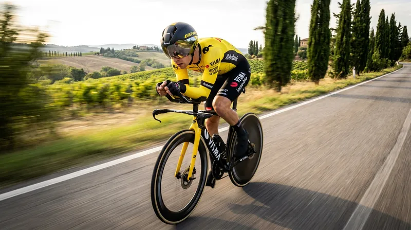 Edoardo Affini avoided major fractures during a high-speed crash at the Italian National Championships, keeping his Tour hopes alive.