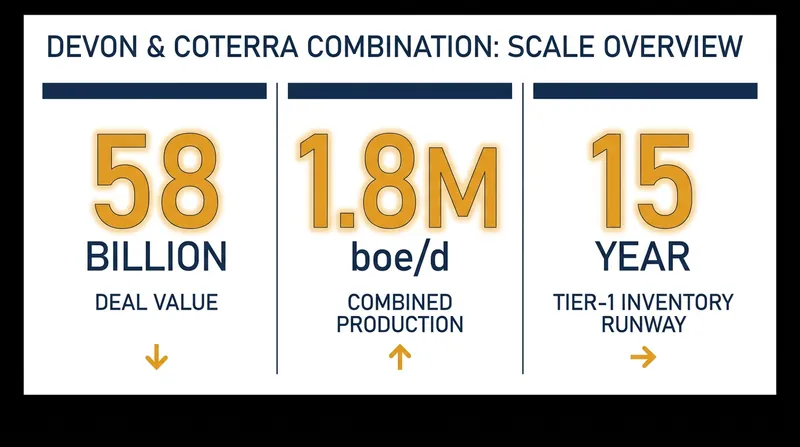 The combined entity will become one of the largest independent producers in the United States.