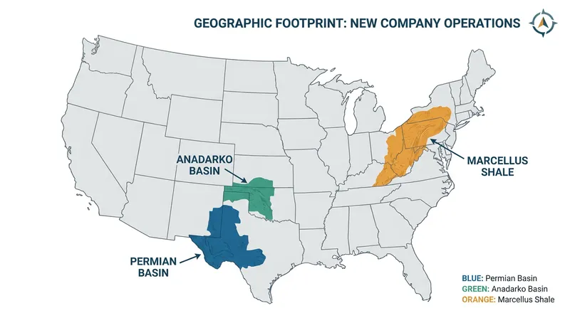 The merger unites Devon's oil-heavy Permian assets with Coterra's massive natural gas footprint in the Marcellus Shale.