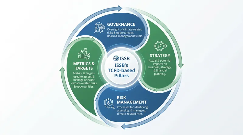 Both IFRS S1 and S2 are structured around the four core pillars of the TCFD.