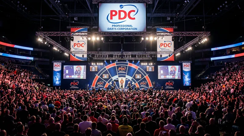 Madison Square Garden hosted a record US darts crowd of 5,000 fans for the 2026 event.