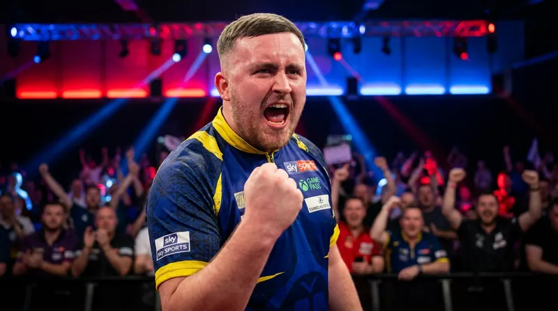 Luke Humphries delivered a 108.55 average despite suffering from debilitating back spasms.