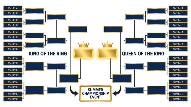 The path to SummerSlam for the 2026 King and Queen of the Ring winners.
