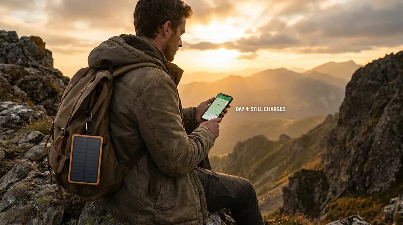 Ultra-high-capacity batteries promise to turn smartphones into truly independent off-grid tools.