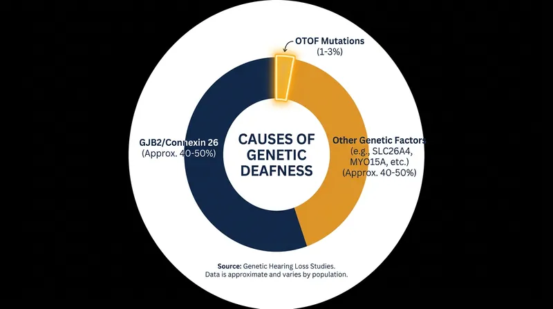 While OTOF mutations account for a small percentage of genetic deafness, the delivery mechanism paves the way for broader genetic targets.
