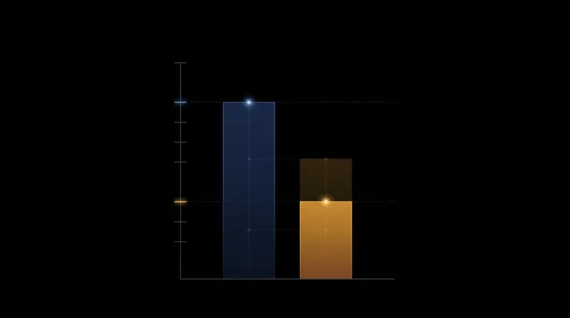 The gap between current technological precision and the fundamental limit set by the quantum blur.