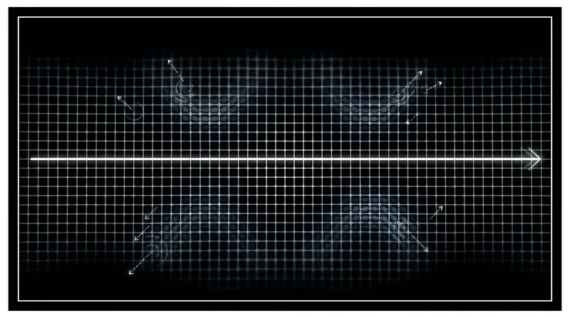 Like drawing a straight line on shivering paper, measuring time is fundamentally limited by the vibration of spacetime itself.