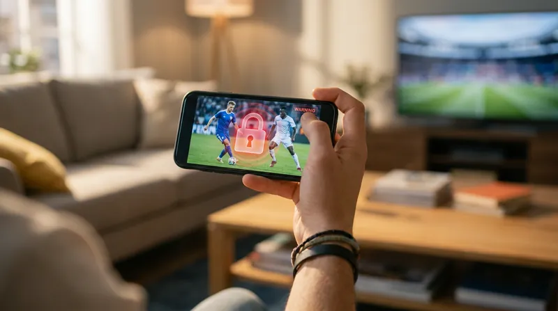 Officials warn that illegal streaming sites frequently expose viewers to malware and data theft.