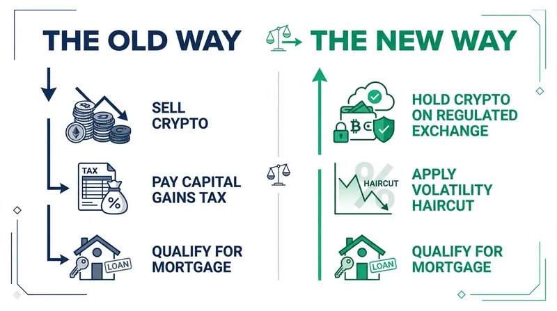 How the FHFA directive changes the mortgage underwriting process for digital assets.