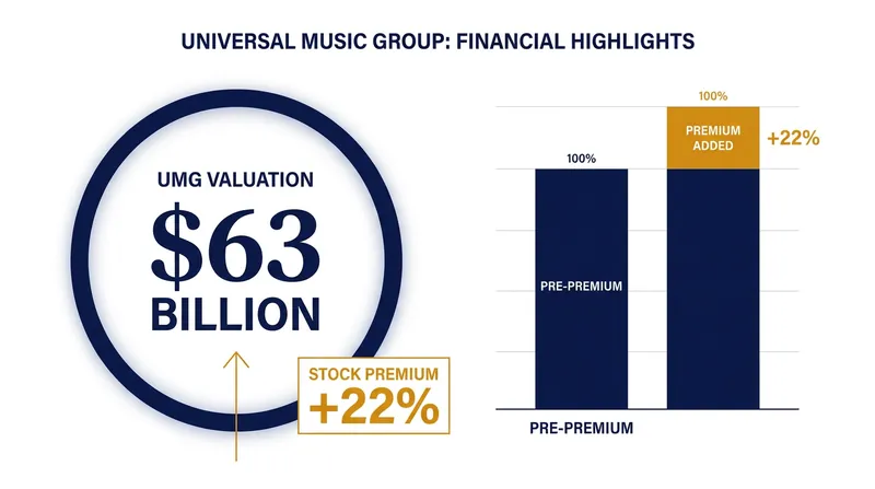 The proposed all-cash offer represents a significant premium over UMG's recent trading price.