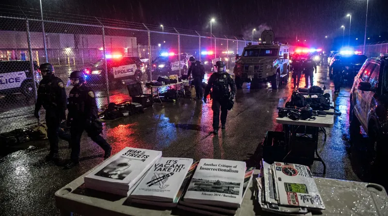 The July 2025 attack on the Prairieland ICE Detention Center involved firearms and commercial fireworks.