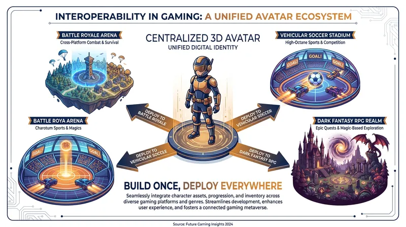 UE6 aims to allow assets, like player cosmetics, to move seamlessly between entirely different games and genres.