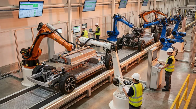 Automakers are retooling their assembly lines to accommodate dual-powertrain platforms.
