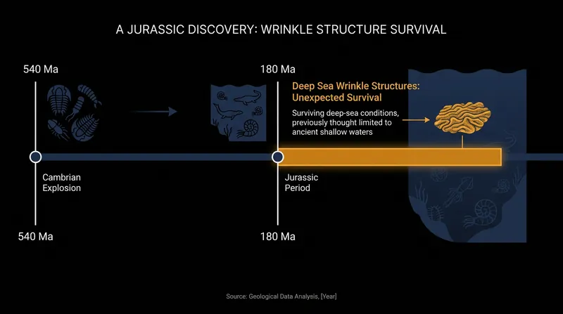 The Moroccan fossils appear hundreds of millions of years after burrowing animals supposedly wiped out such microbial mats.