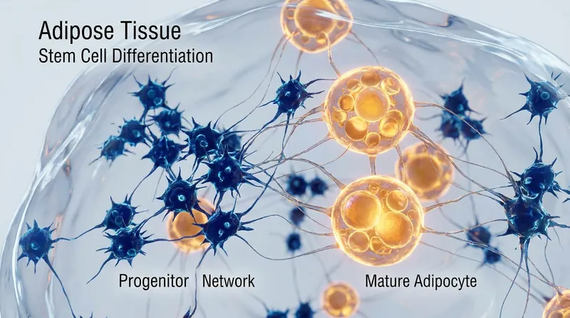 Adipocyte progenitor cells serve as the biological 'seeds' for mature fat tissue.