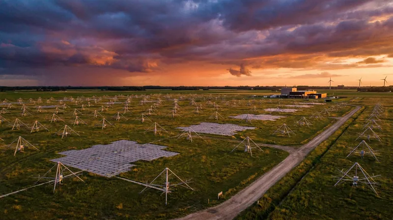 The Low-Frequency Array (LOFAR) provided the unprecedented sensitivity needed to spot the faint radio emission.