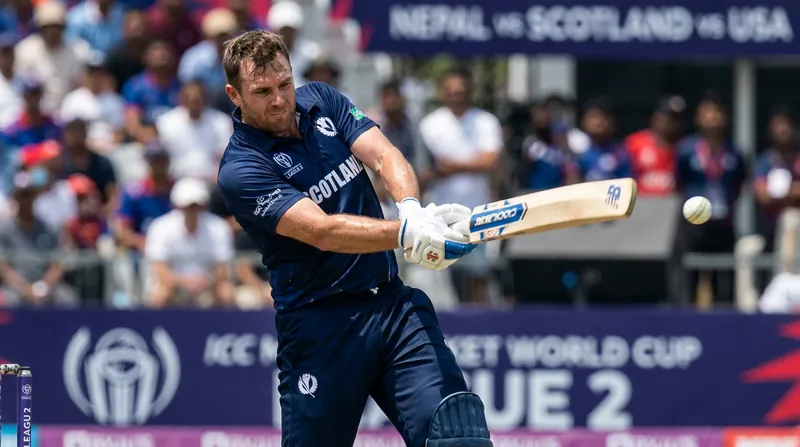 Scotland has relied on explosive top-order batting to maintain their hold on second place.
