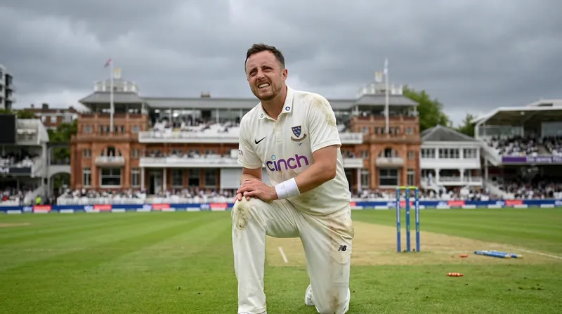 Ollie Robinson will miss the second Test against New Zealand to undergo rehabilitation on his right knee.