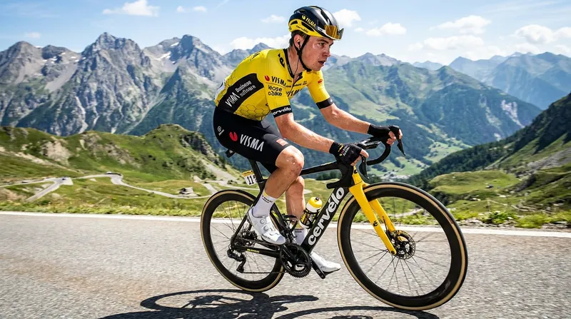 Davide Piganzoli has been called up by Visma-Lease a Bike to replace Wout van Aert at the Tour de France.
