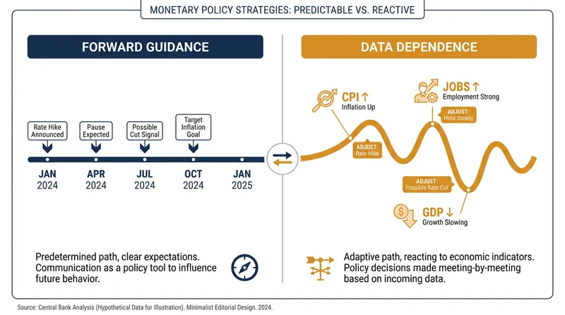 How the Fed's communication strategy is shifting from predetermined paths to real-time adjustments.